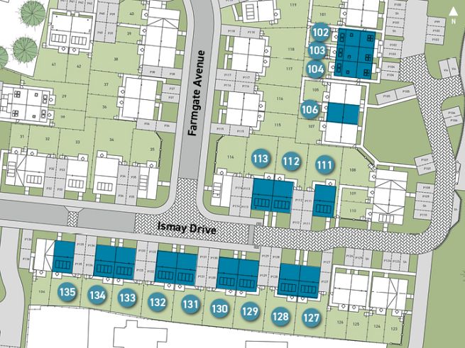 Site plan - artist's impression subject to change